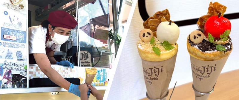 クレープ キッチンカー