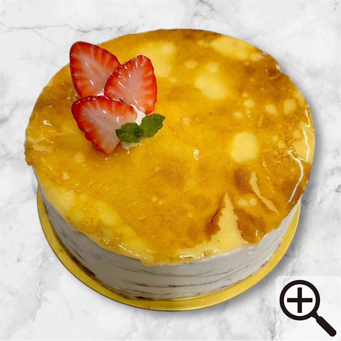 いちごのミルクレープケーキ2