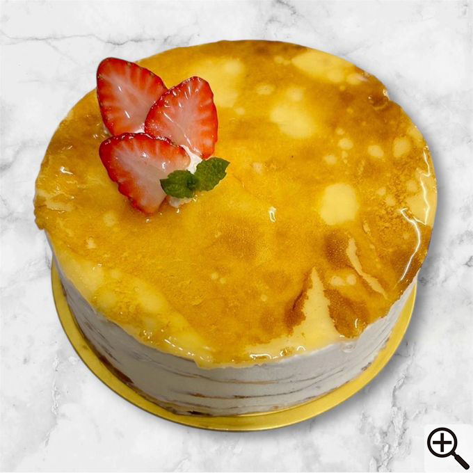 いちごのミルクレープケーキ2