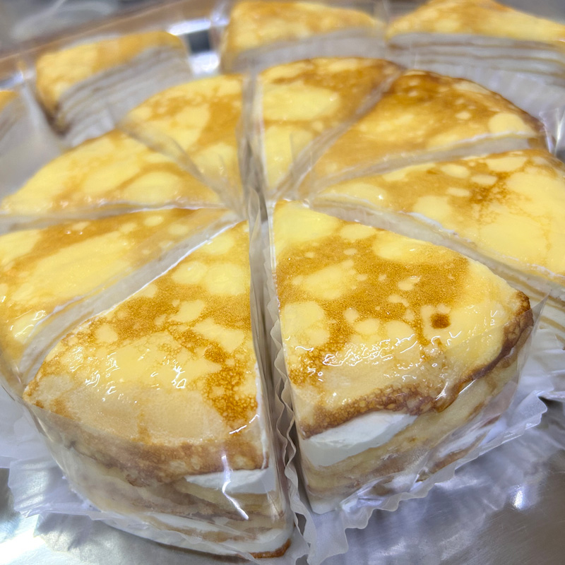 いちごのミルクレープケーキ3